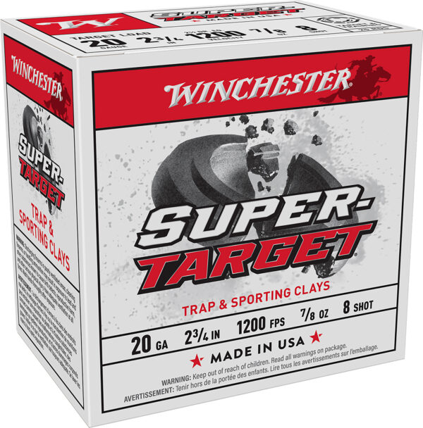 116429 Winchester Super-Target 20 Gauge 2-3/4 in 7/8 oz 25ct