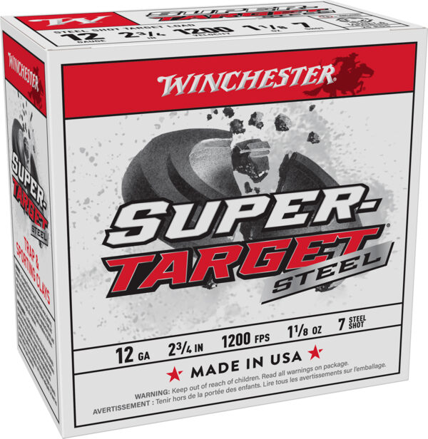 116430 Winchester Super-Target 12 Gauge 2.75 in 1-1/8 oz #7 25rd