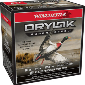 Winchester Drylok Super Steel 10ga 3.5in 1-5/8oz #2 25rd