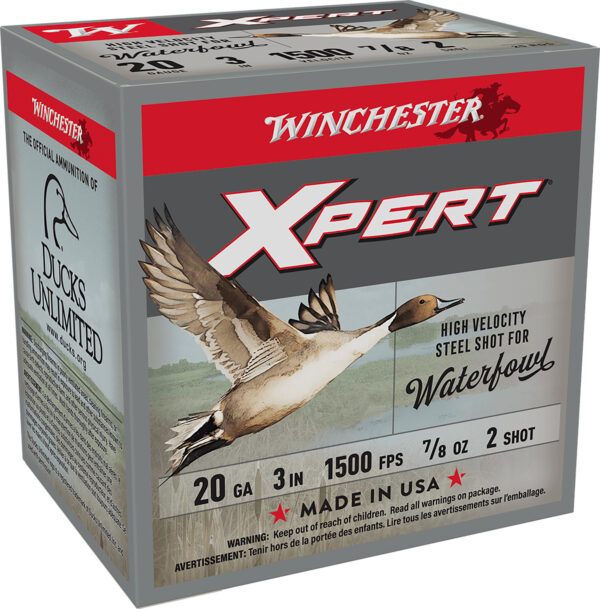 116453 Winchester Super-X Xpert HV 20 Gauge 3″ 7/8oz #2 25rd Box