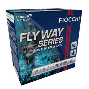 Fiocchi Flyway Steel 12ga 3in 1-1/8oz #BB 25rd
