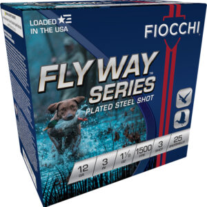 Fiocchi Flyway 12 GA 3in 1-1/8 oz #3 Steel 25rd