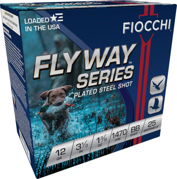 116555 Fiocchi Flyway 12ga 3.5 in 1-3/8 oz #BB – 25rd