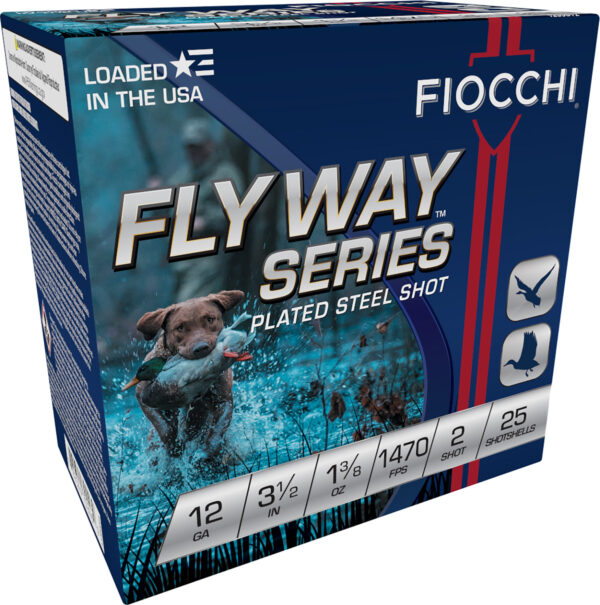 116556 Fiocchi Flyway 12ga 3.5in 1-3/8oz #2 Steel 25rd
