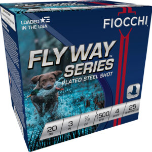 Fiocchi Flyway 20ga 3in 7/8oz #4 25rd Steel