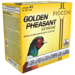 Fiocchi Golden Pheasant 12 Gauge 2.75 in. 1-3/8 oz #6 25rd