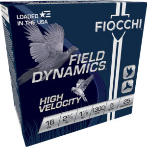 Fiocchi 16ga 2.75 in 1-1/8 oz #5 – 25rd
