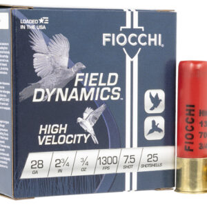 Fiocchi 28GA High Velocity 2.75in 3/4 oz #7.5 25rd