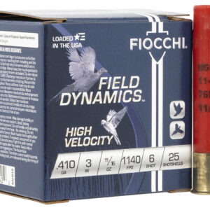 Fiocchi .410 Gauge 3in High Velocity 11/16oz #6 25rd