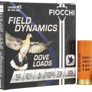 Fiocchi Field Dynamics Dove & Target 12GA 2.75in 1oz #7.5 – 25rd