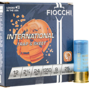 Fiocchi Exacta Target 12 Gauge 2.75in 24g #9 25rd Box