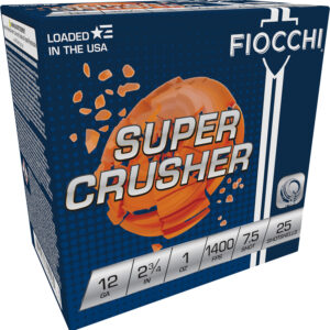 Fiocchi Super Crusher 12GA 2.75in 7.5 Shot 25rd