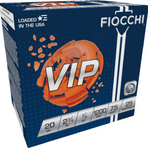 Fiocchi VIP 20 Gauge 2-3/4″ 7/8 oz #7.5 25ct