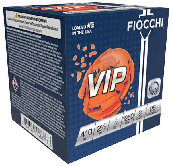 116640 Fiocchi VIP Exacta Target .410 Bore 1/2 oz #8 25rd