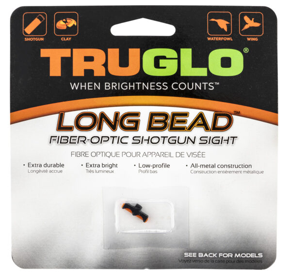 Truglo TG947ARM Long Bead Fiber Optic Shotgun Sight Red
