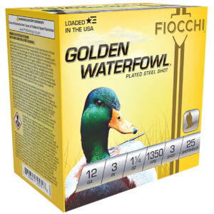 Fiocchi 123SGW3 Golden Waterfowl 12 Gauge 3 inch 1 1/4oz