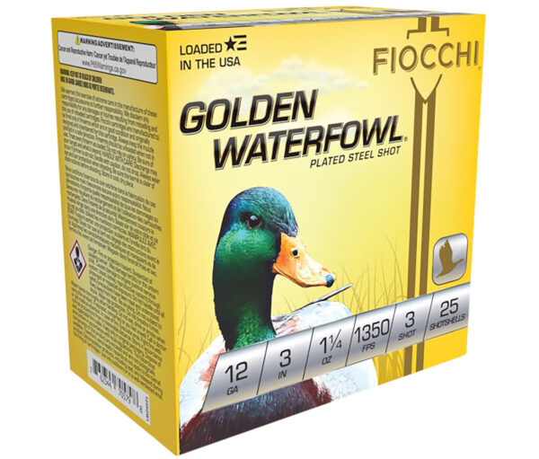 116791 Fiocchi 123SGW3 Golden Waterfowl 12 Gauge 3 inch 1 1/4oz