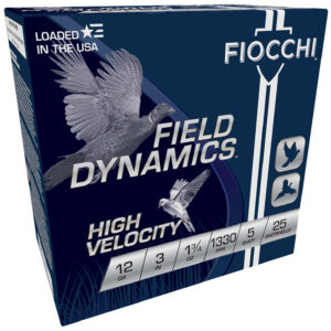 Fiocchi 12ga 3″ High-Velocity 1-3/4 oz #5 25rd