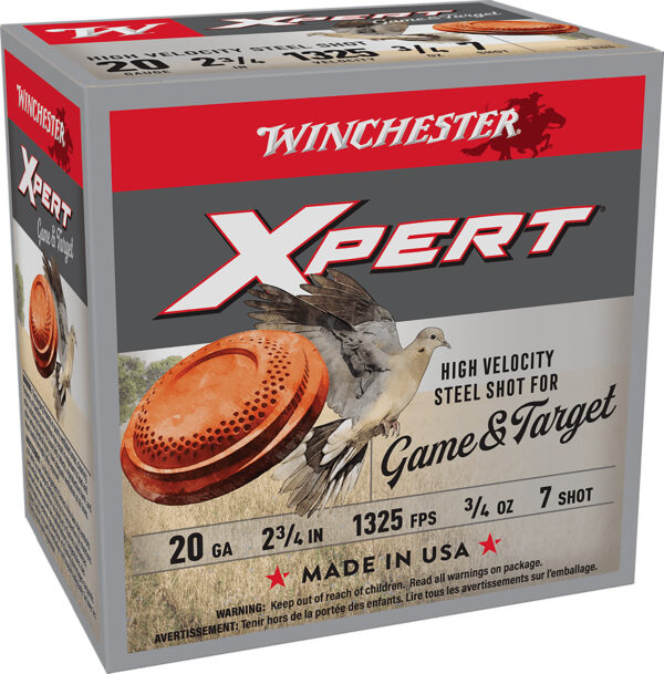 116799 Winchester Ammo WE20GT7 Super X Xpert High Velocity 20Gauge 2.75″ 3/4oz 7Shot 25 Per Box/10 Case