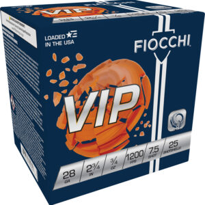 Fiocchi Exacta VIP 28 Gauge 2.75 in 3/4 oz #7.5 25/Box