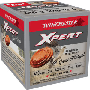 Winchester Xpert Steel .410 Bore 3/8 oz #6 – 25rd