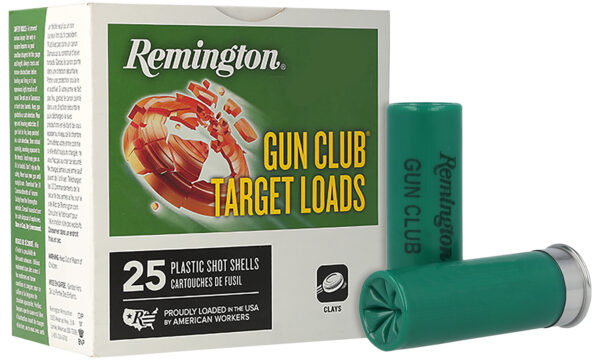 116833 Remington Gun Club 12GA 2-3/4in 1-1/8oz #9 25rd Box