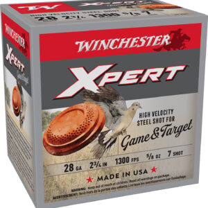 Winchester Ammo WE28GT7 Super X Xpert High Velocity 28Gauge 2.75″ 5/8oz 7Shot 25 Per Box/10 Case