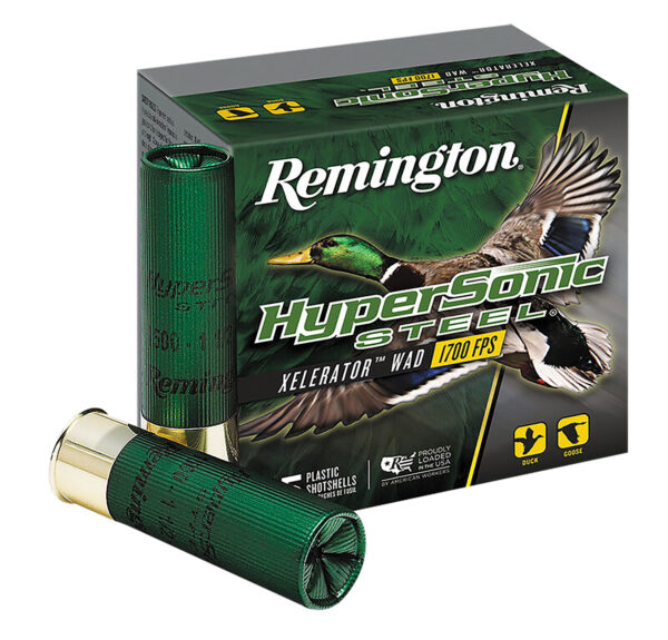Remington HyperSonic Steel 12GA 3″ 1-1/8oz #2 25ct