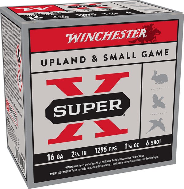 Winchester Super-X 16ga 2.75in 1-1/8oz #6 25rd