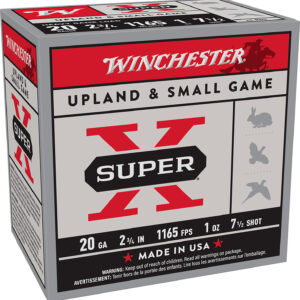 Winchester Ammo XU20H7 Super X Heavy Game Load 20Gauge 2.75″ 1oz 7.5Shot 25 Per Box/10 Case