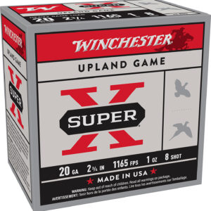 Winchester Super-X Heavy Game 20ga 2.75in 1oz 8 Shot 25/Box