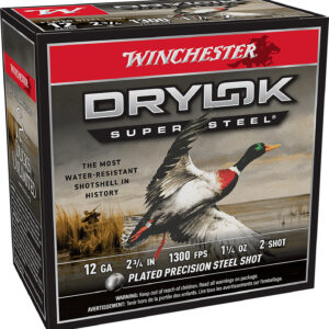 Winchester Drylok Super Steel 12 Gauge 2.75in 1-1/4 oz No. 2