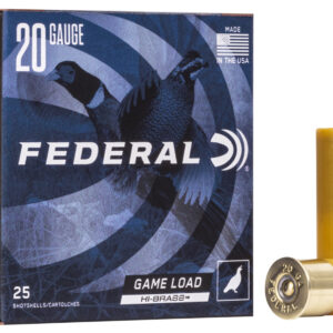 Federal Game-Shok Hi-Brass 20ga 2-3/4in 1oz #5 25rd