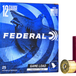 Federal Game-Shok Heavy Field 12ga 2.75in 1-1/8oz 4-shot 25rd