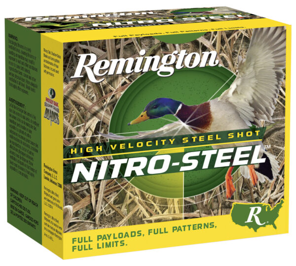 Remington Nitro-Steel 12 Gauge 3in 1-1/4oz #4 25rd Box