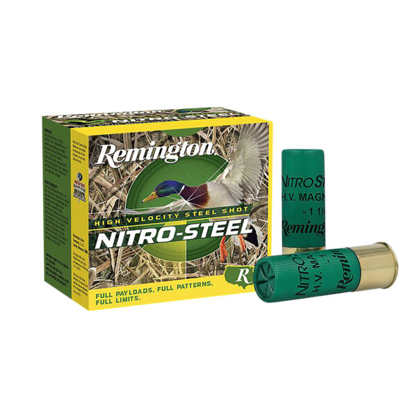 Remington Nitro-Steel 12ga 3″ 1-3/8oz #4 Shot 25/Box