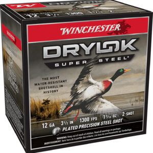 Winchester Drylok Super Steel 12 Gauge 3-1/2″ 1-9/16 oz #2 25rd