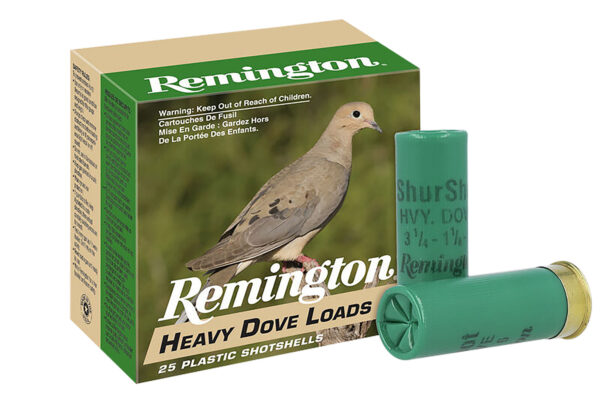 117189 Remington Heavy Dove Loads 12 Gauge 2.75 in #8 Shot 25rd