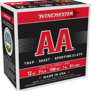 Winchester AA Xtra-Lite 12 Gauge 2-3/4″ 1 oz #8.5, 25rd