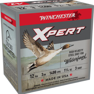 Winchester Super-X Xpert HV Steel 12ga 3″ 1-1/4oz #3 25rd Box