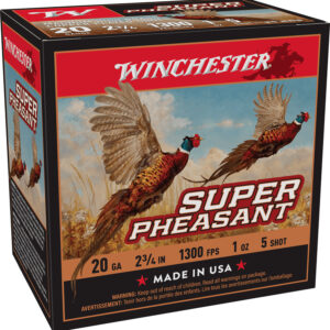 Winchester Super Pheasant 20 Gauge 2.75in 1 oz #5