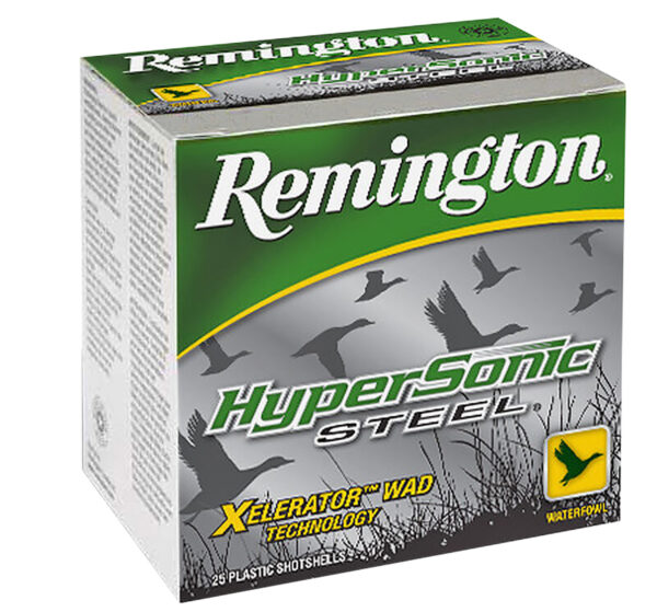 117281 Remington Ammunition 26825 HyperSonic Steel 20Gauge 3″ 7/8oz 4Shot 25 Per Box/10 Case