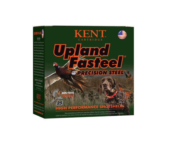 117400-2 Kent Upland Fasteel 12ga 2-3/4″ 1-1/8oz #7 25ct