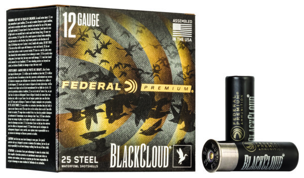 117496 Federal Black Cloud FS 12GA 3in 1-1/4oz #1 Steel 25rd