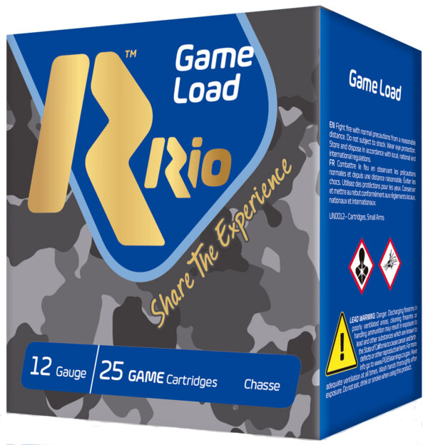 117552 Rio Super Game 12 Gauge 2.75in 1-1/8 oz 25ct