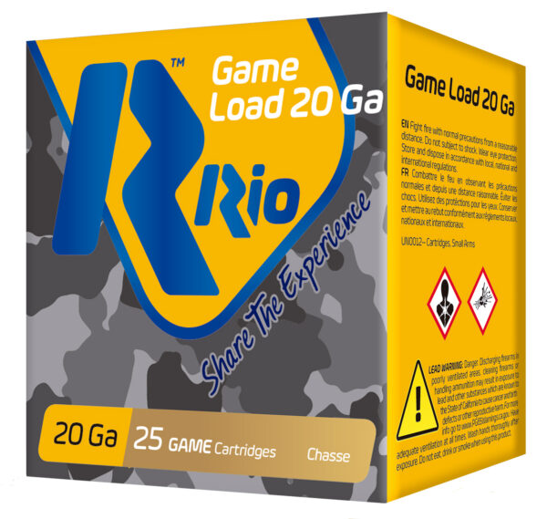 Rio Ammunition RC208 20 Gauge 2.75″ 1 oz #8 Shot 25/Box