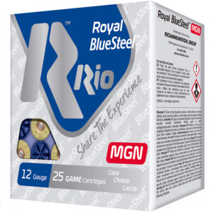 Rio Royal BlueSteel Magnum 12ga 3-inch 1-1/4oz 3 Steel 25ct
