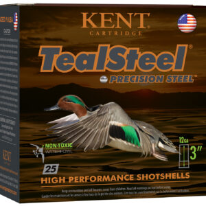 Kent Cartridge TealSteel 12ga 3in 1-1/4oz #6 25rd