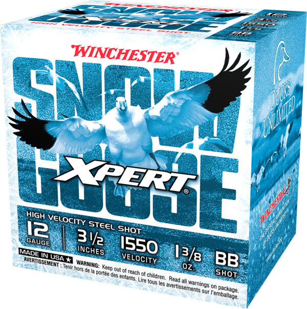 117603 Winchester Xpert Snow Goose 12 Gauge 3.5in BB Shot 25/Box