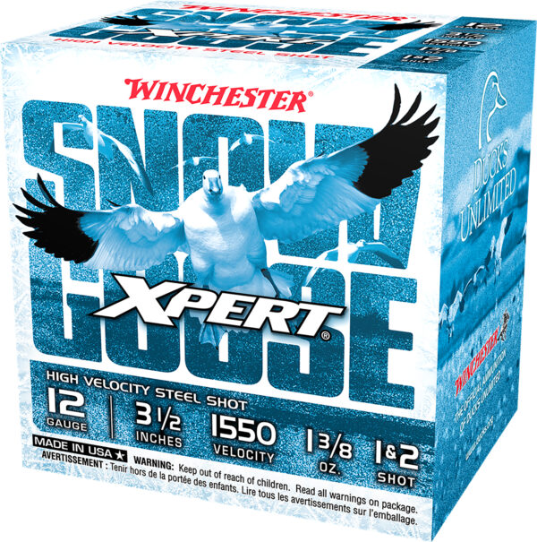 117604 Winchester Xpert Snow Goose 12ga 3.5in #1/#2 25rd